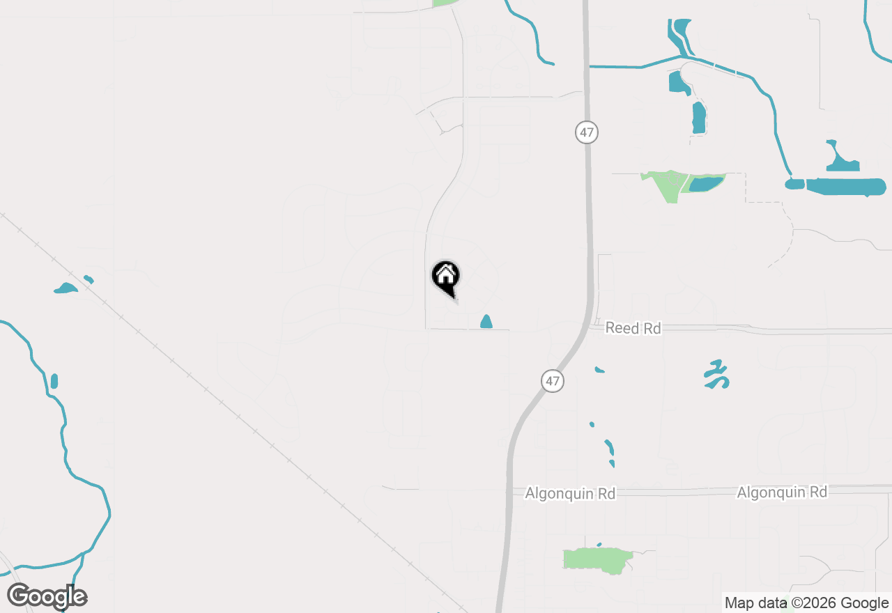 Map of 10037 Cummings Street #503, Huntley, IL 60142