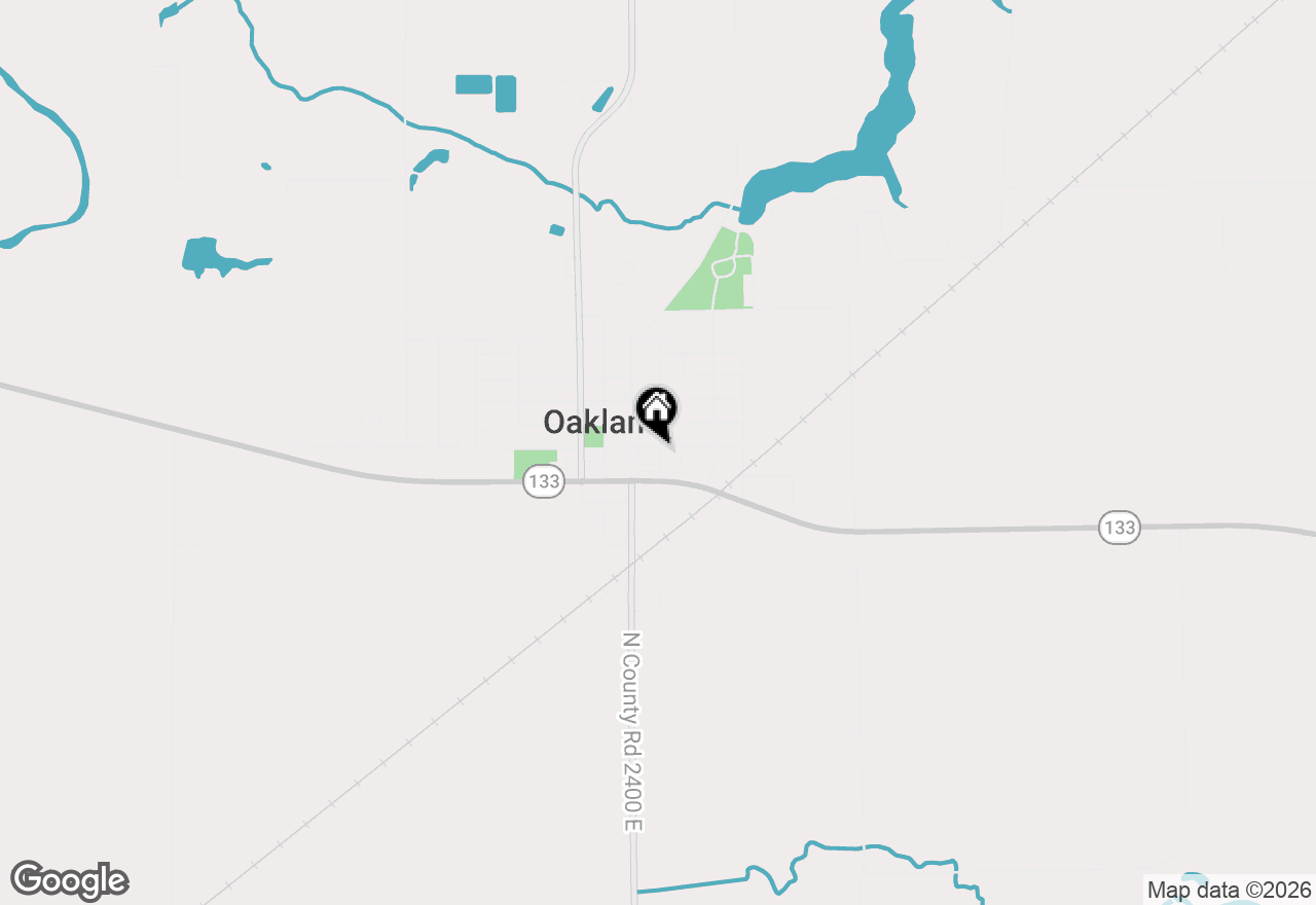 Map of 112 E Main Street, Oakland, IL 61943