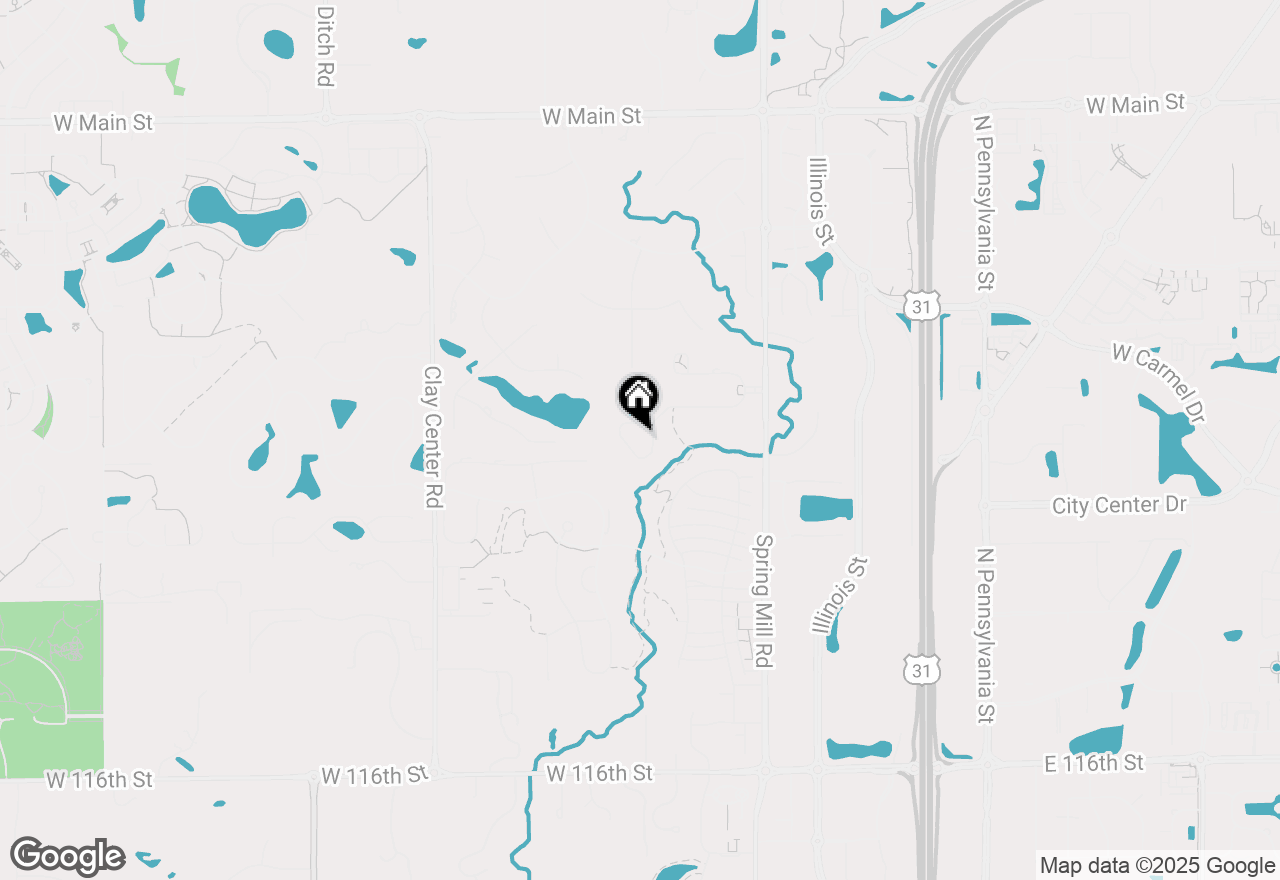 Map of 583 Exmoor Drive, Carmel, IN 46032