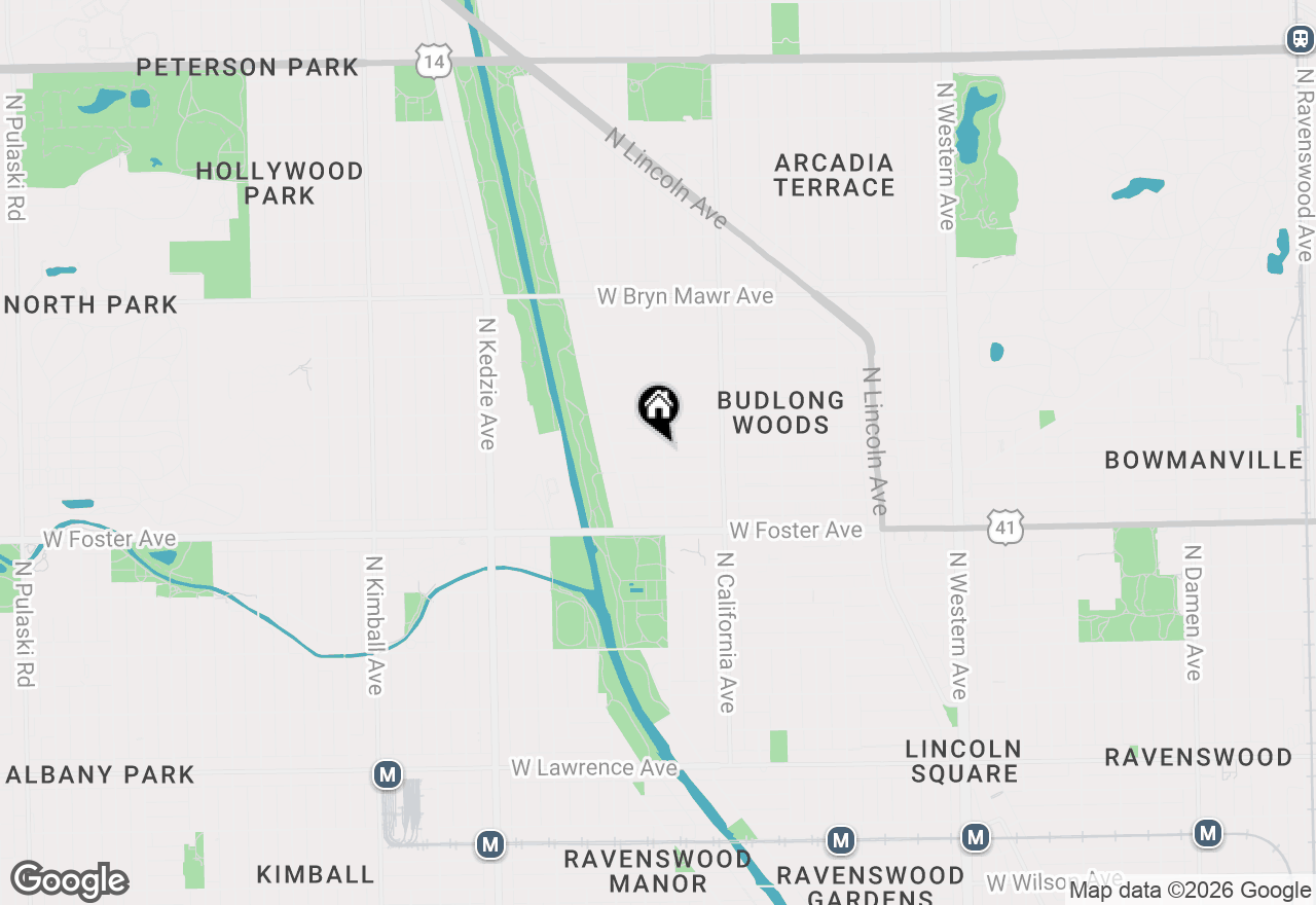 Map of 5318 N Francisco Avenue #3N, Chicago, IL 60625