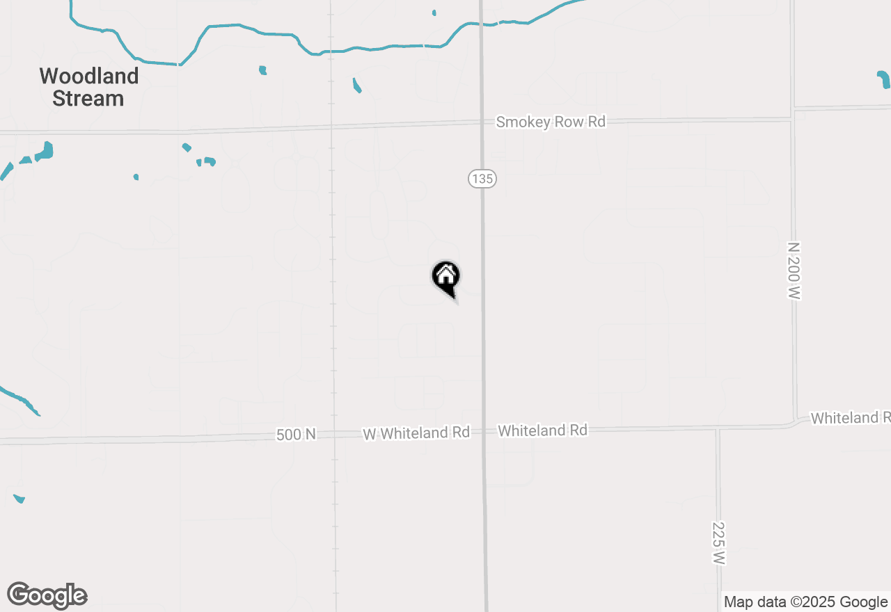 Map of 3069 Autumn Run, Bargersville, IN 46106