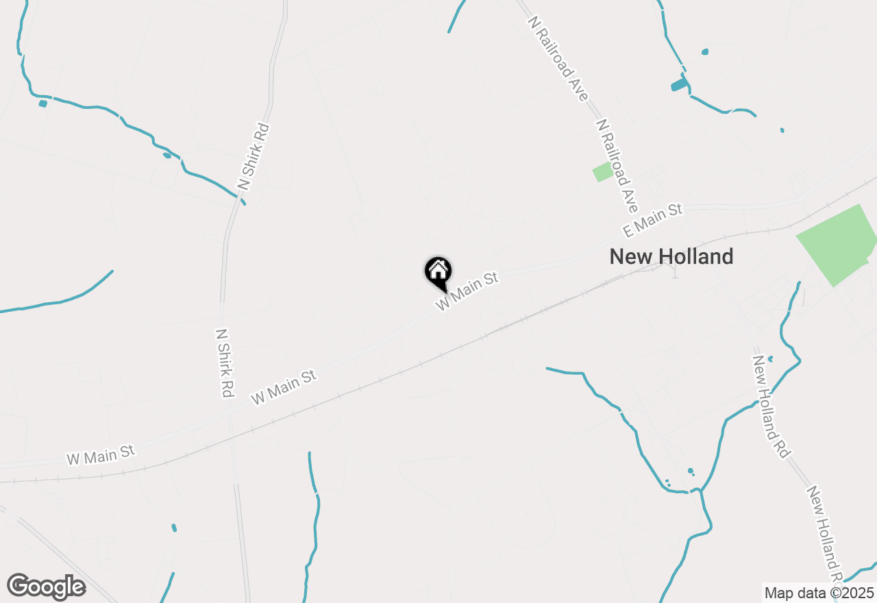 Map of 427 W Main Street, New Holland, PA 17557