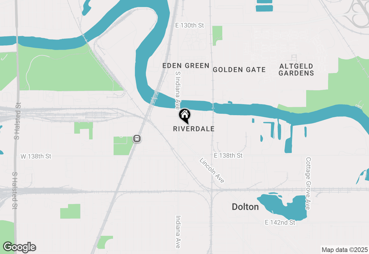Map of 219 E 136th Street, Chicago, IL 60827