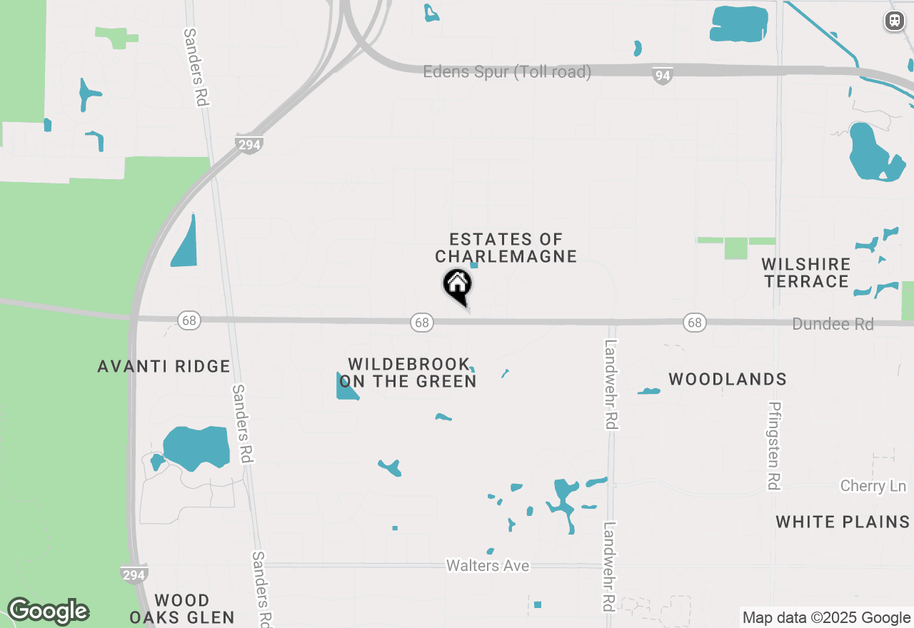 Map of 3555 Laburnum Court, Northbrook, IL 60062