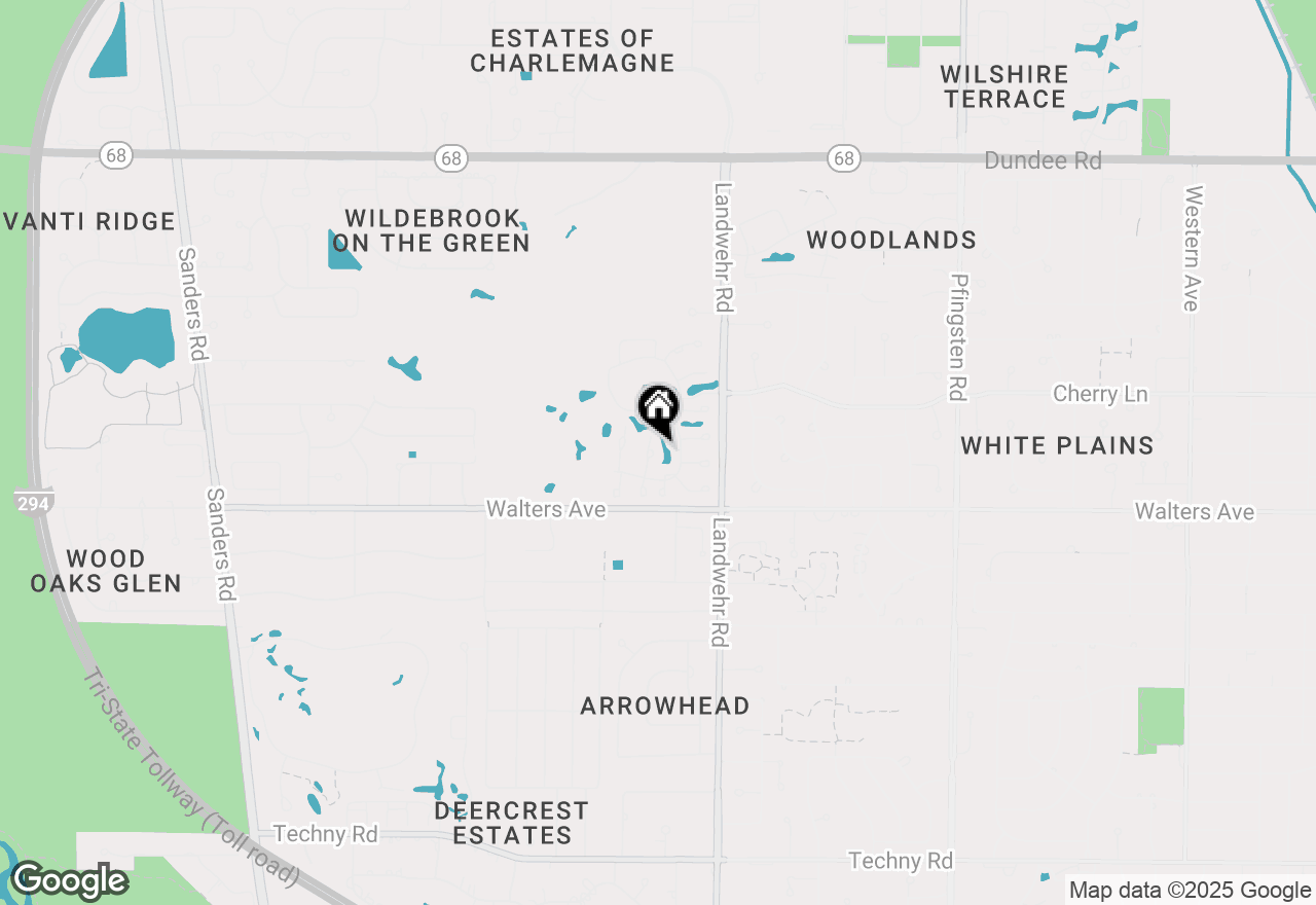 Map of 20 The Court Of Island Point, Northbrook, IL 60062