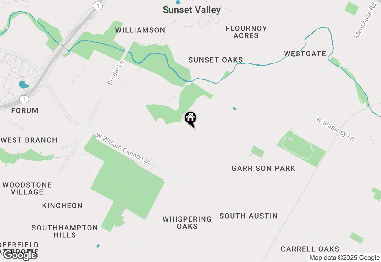 Map of 2801 Bushnell Dr, Austin, TX 78745