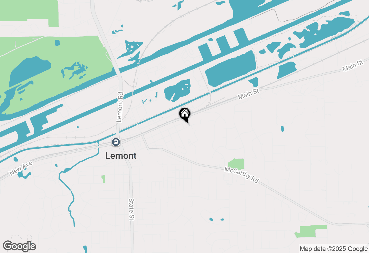 Map of 903 Porter Street, Lemont, IL 60439