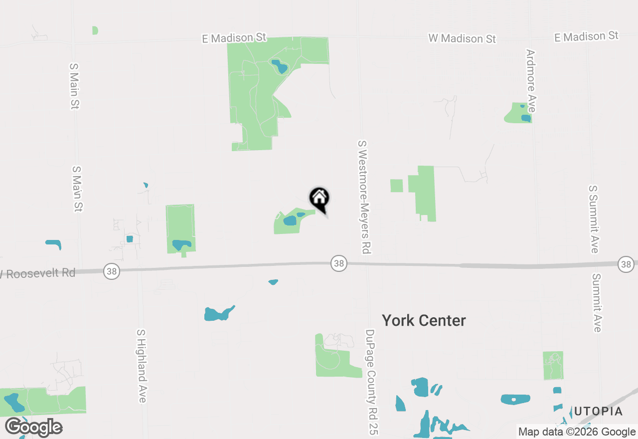 Map of 1153 S Fairview Avenue, Lombard, IL 60148