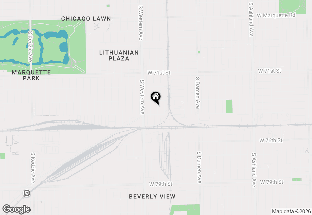 Map of 7330 S Oakley Avenue, Chicago, IL 60636