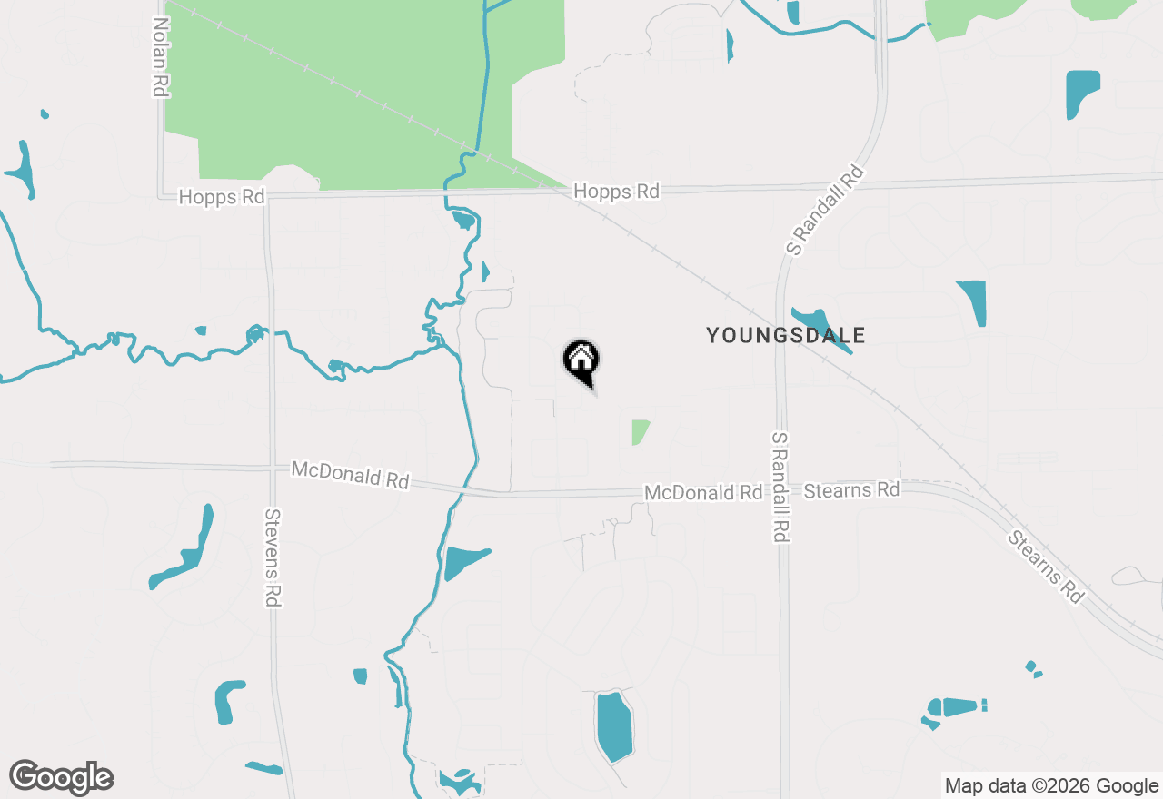 Map of 246 Nicole Drive #D, South Elgin, IL 60177