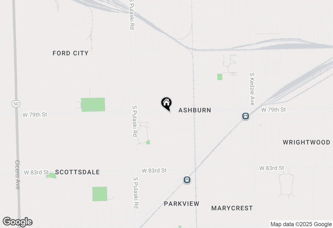 Map of 3751 W 79th Street, Chicago, IL 60652