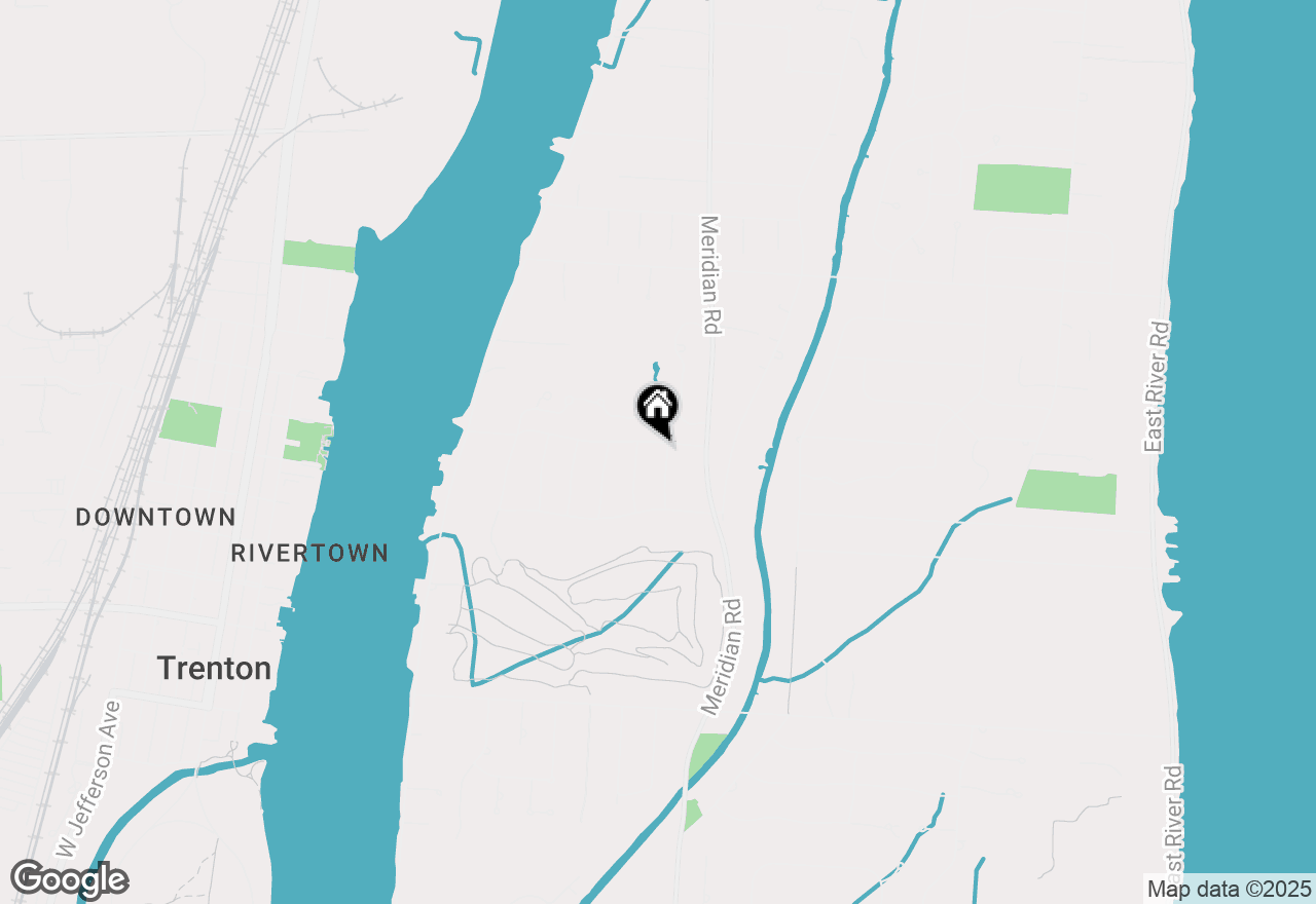 Map of 9415 Lakewood Drive, Grosse Ile, MI 48138