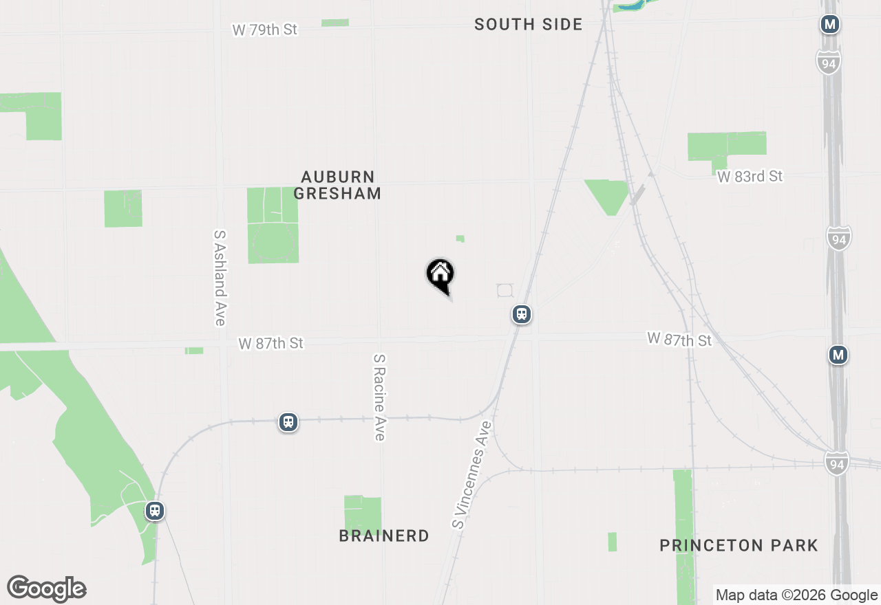 Map of 8601 S Carpenter Street, Chicago, IL 60620