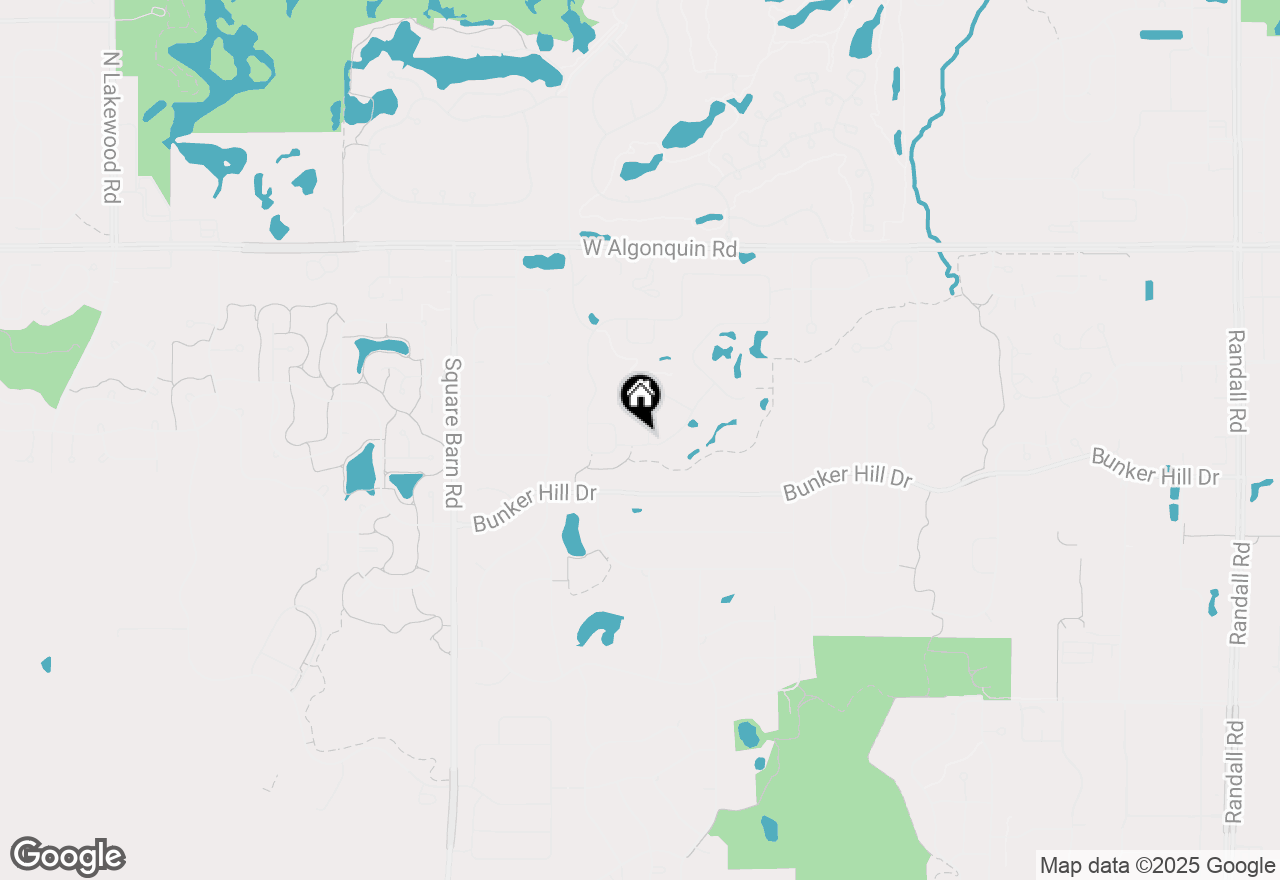 Map of 4320 Wanderlust Drive, Algonquin, IL 60102