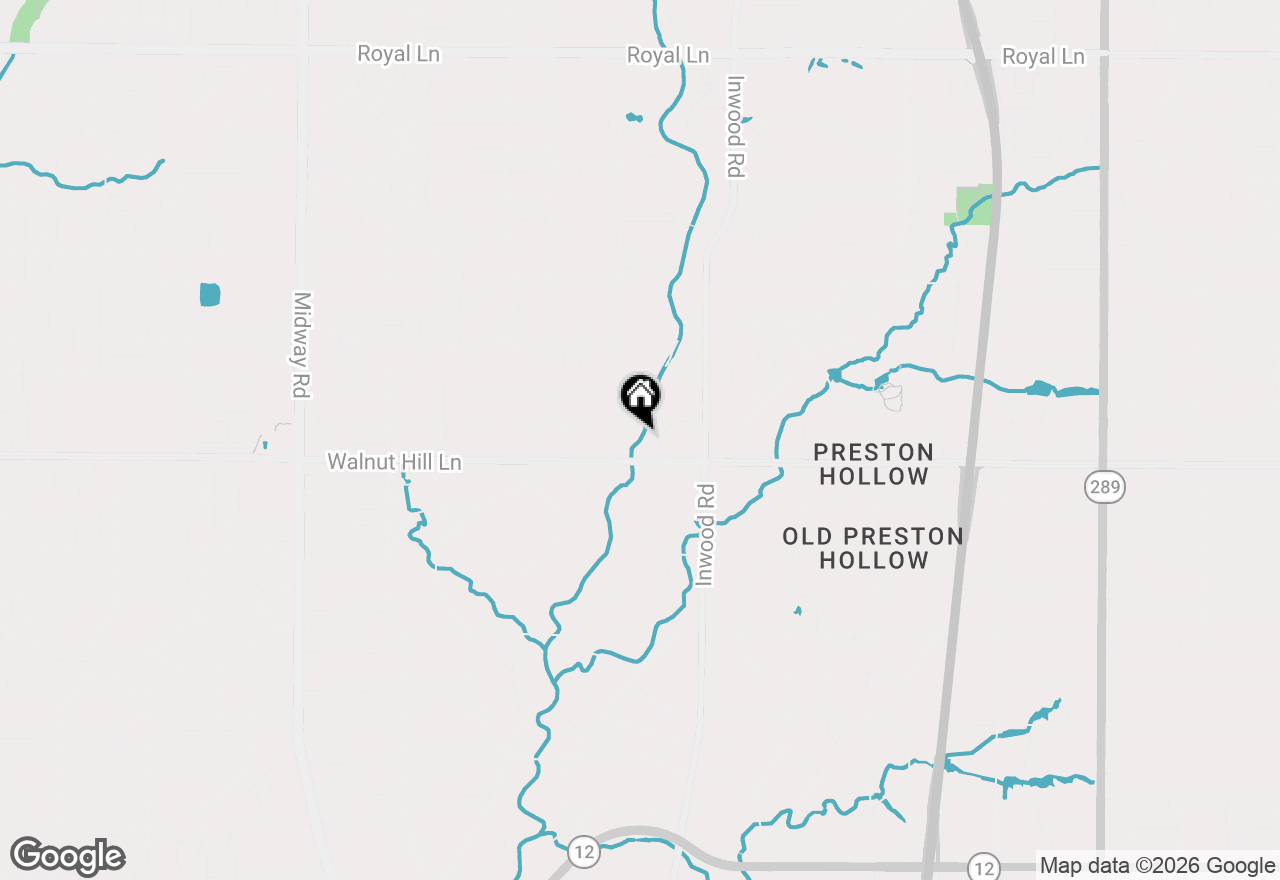 Map of 10010 Strait Lane, Dallas, TX 75229