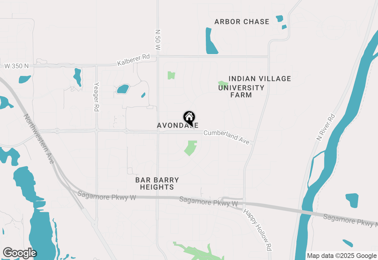 Map of 624 Cumberland Avenue, West Lafayette, IN 47906