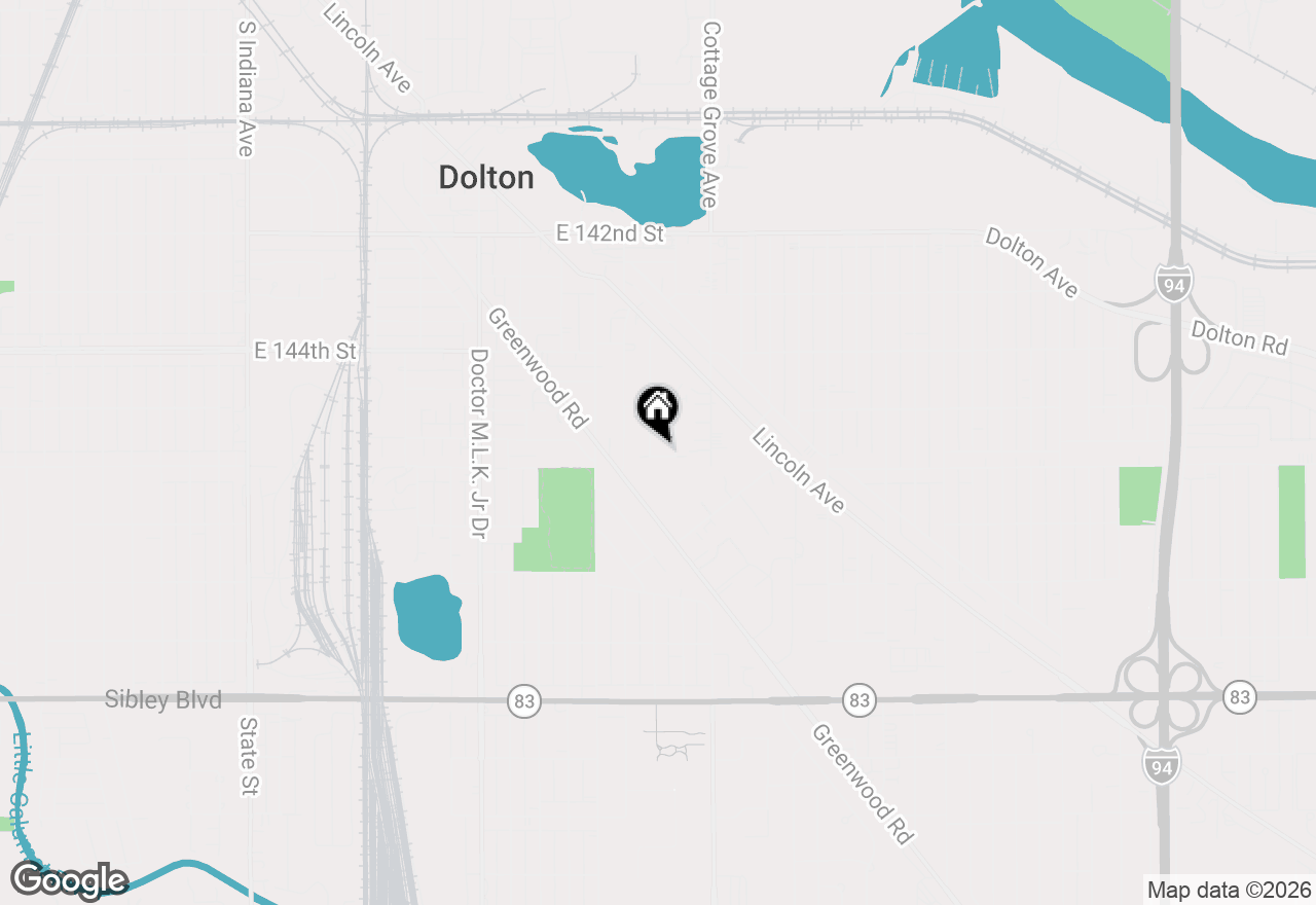 Map of 14539 Murray Avenue, Dolton, IL 60419