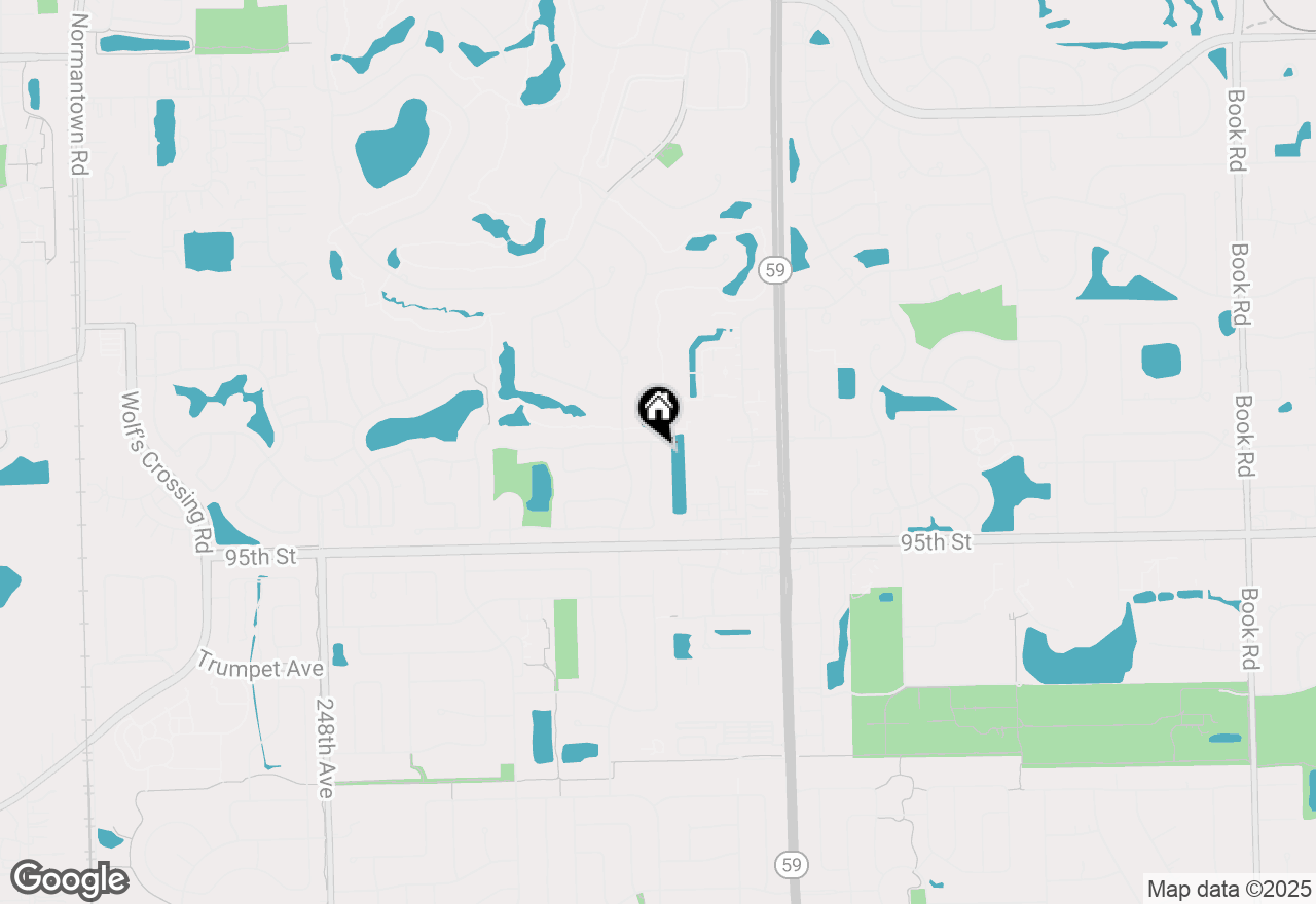 Map of 3307 Rosecroft Lane, Naperville, IL 60564