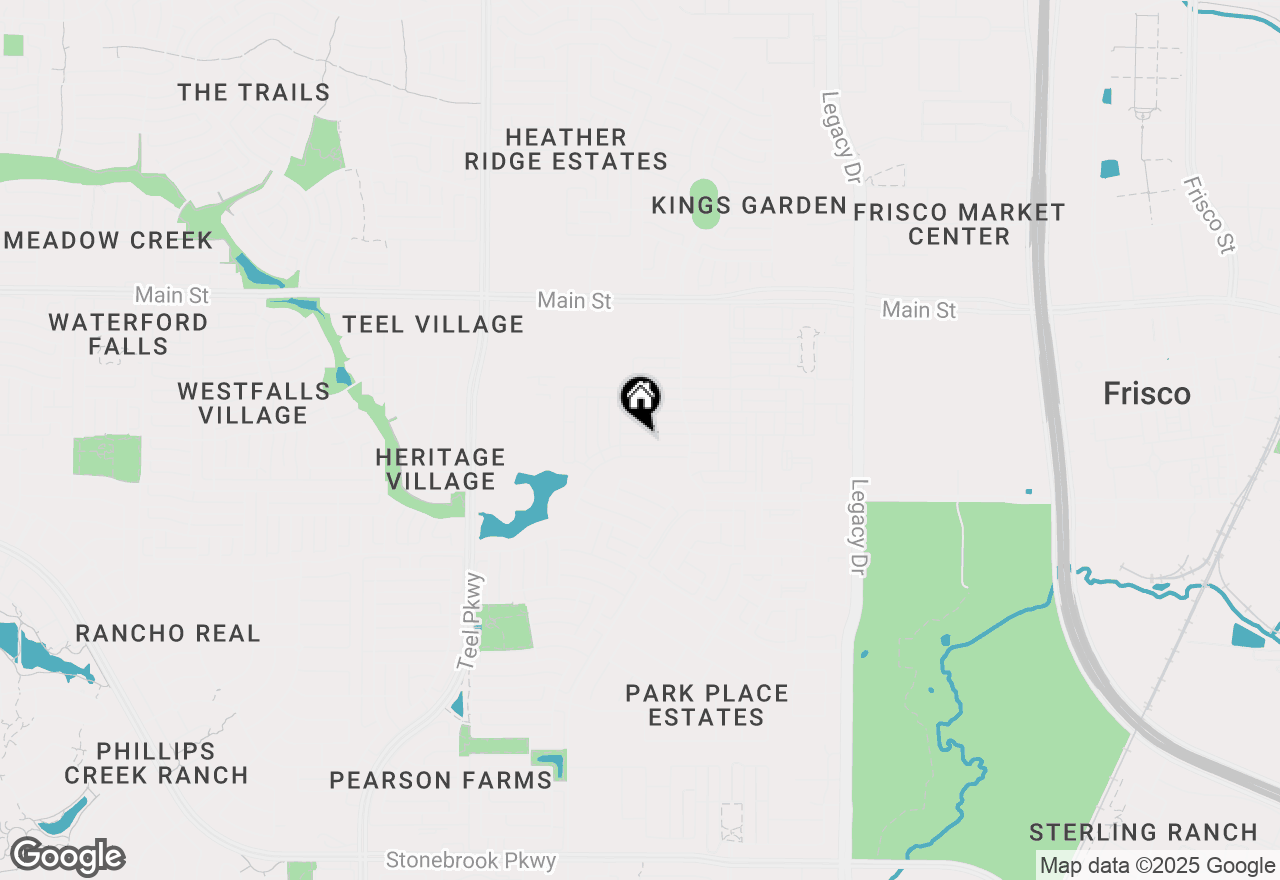 Map of 3567 Sevilla Drive, Frisco, TX 75034