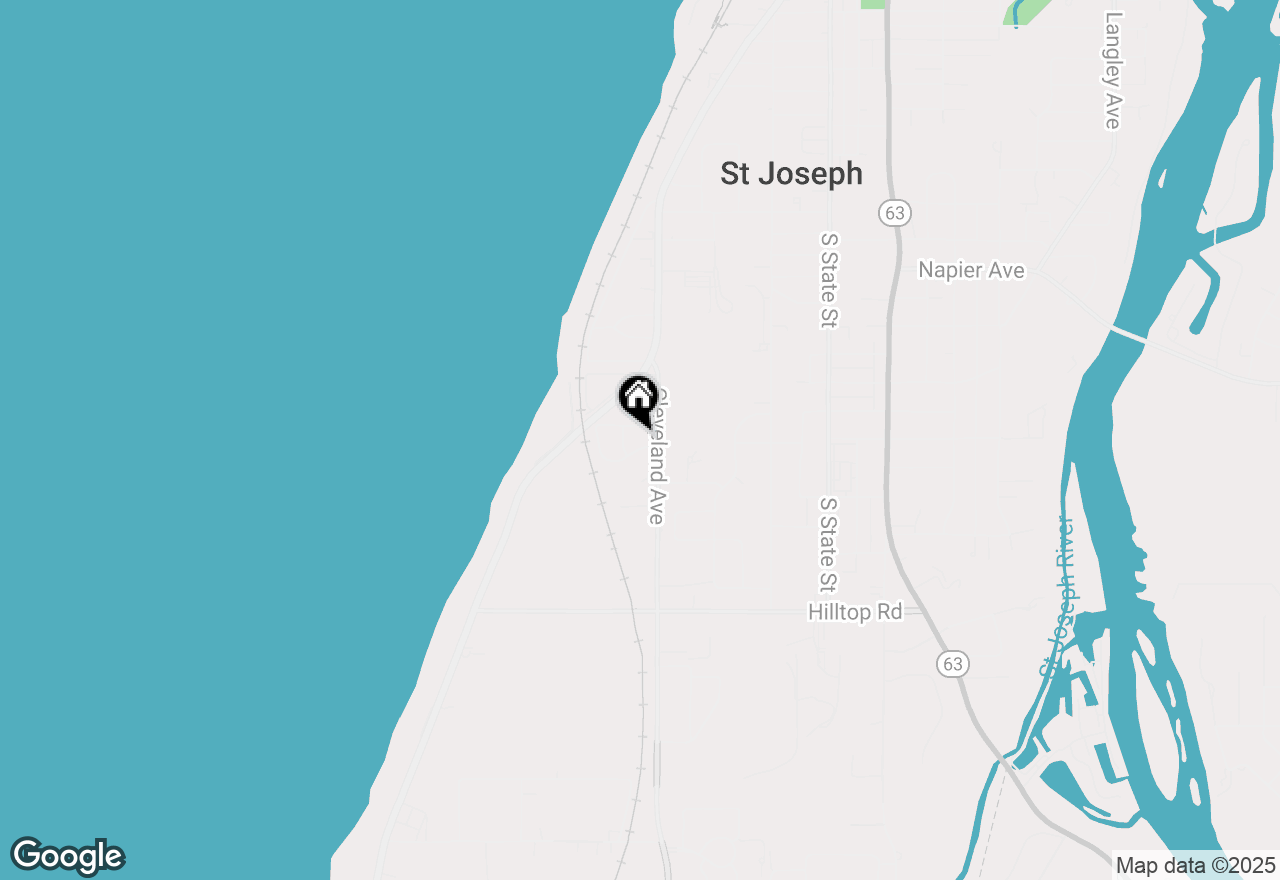 Map of 239 Ward Avenue, St. Joseph, MI 49085