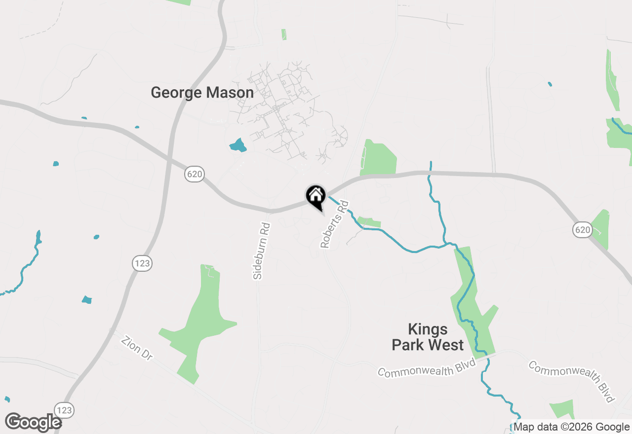 Map of 4825 Carriagepark Road, Fairfax, VA 22032