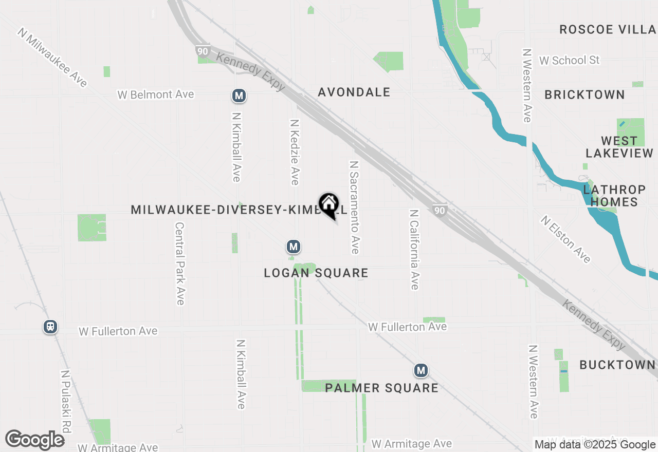 Map of 2725 N Albany Avenue, Chicago, IL 60647