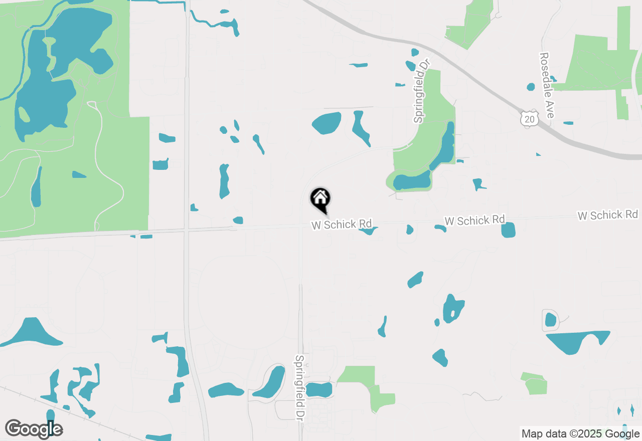 Map of 348 Bloomfield Circle, Bloomingdale, IL 60108