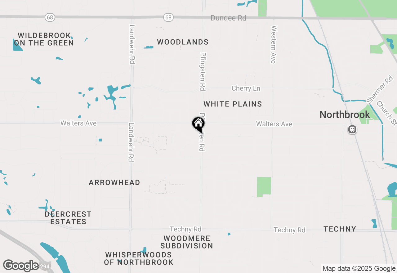 Map of 2810 Weller Lane, Northbrook, IL 60062