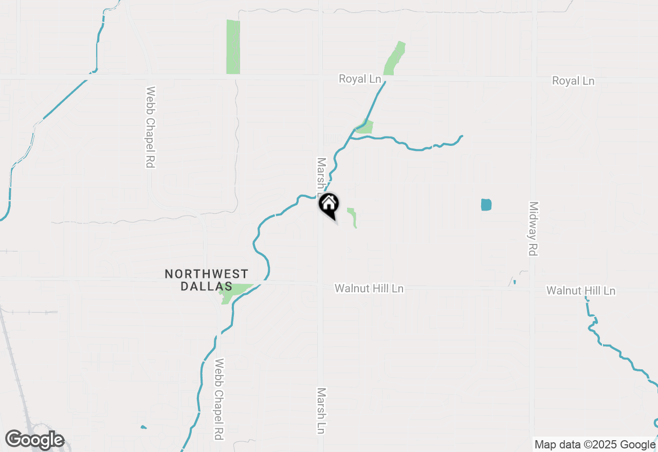 Map of 10150 Marsh Lane, Dallas, TX 75229