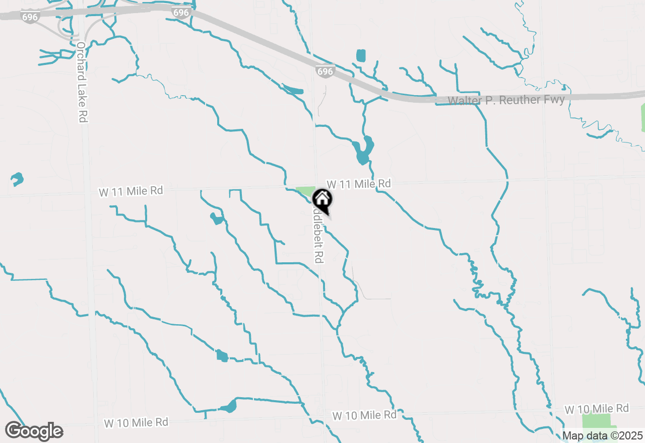 Map of 29360 Raleigh Road, Farmington Hills, MI 48336