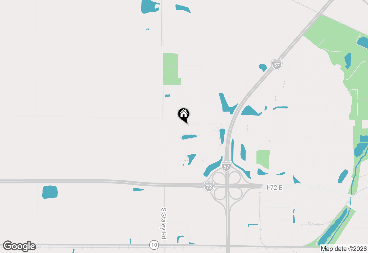Map of 3931 Summer Sage Court, Champaign, IL 61822