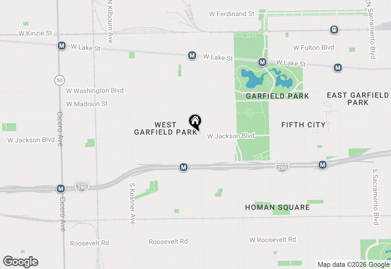 Map of 4016 W Jackson Boulevard, Chicago, IL 60624