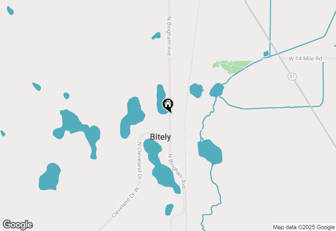 Map of 10800 N Wilvan Drive, Bitely, MI 49309