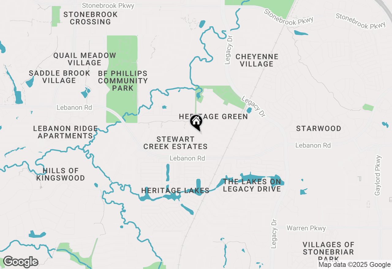 Map of 4667 Wicklow Drive, Frisco, TX 75034