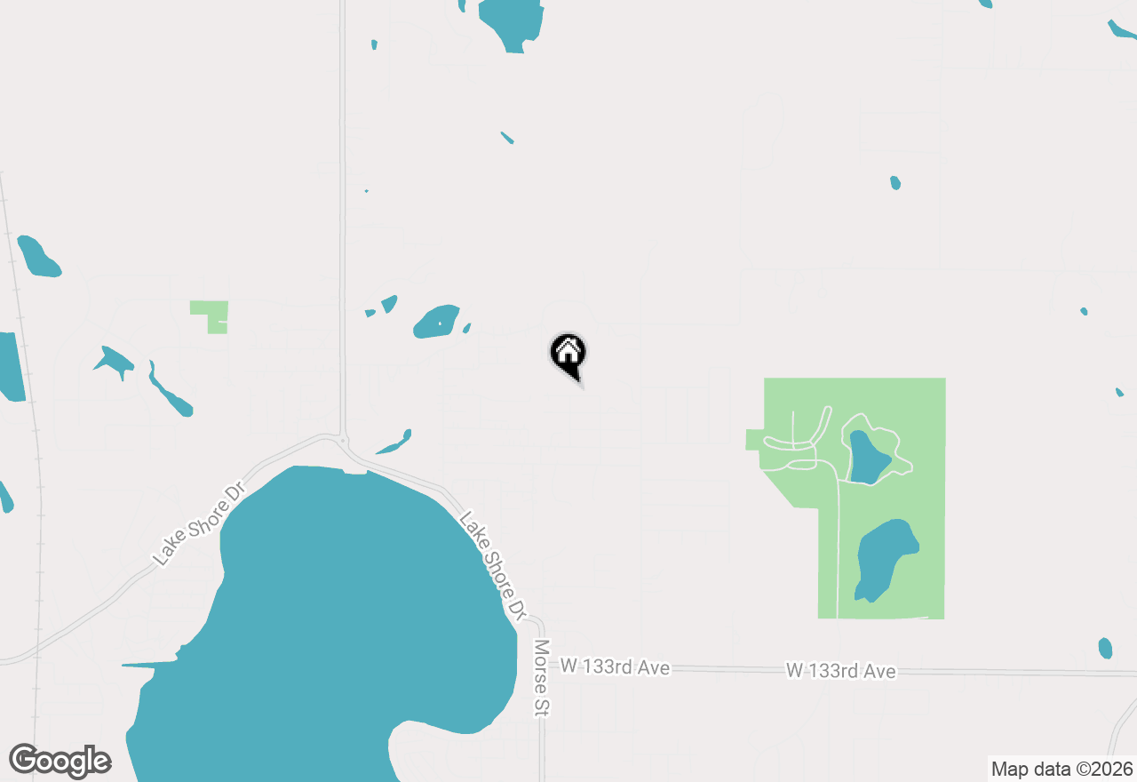 Map of 7016 W 127th Place, Cedar Lake, IN 46303