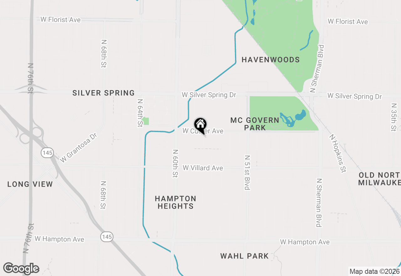 Map of 5353 N 56th St, Milwaukee, WI 53218