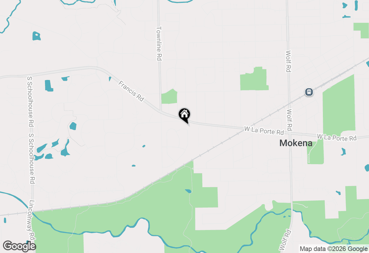 Map of 11818 Grove Court, Mokena, IL 60448