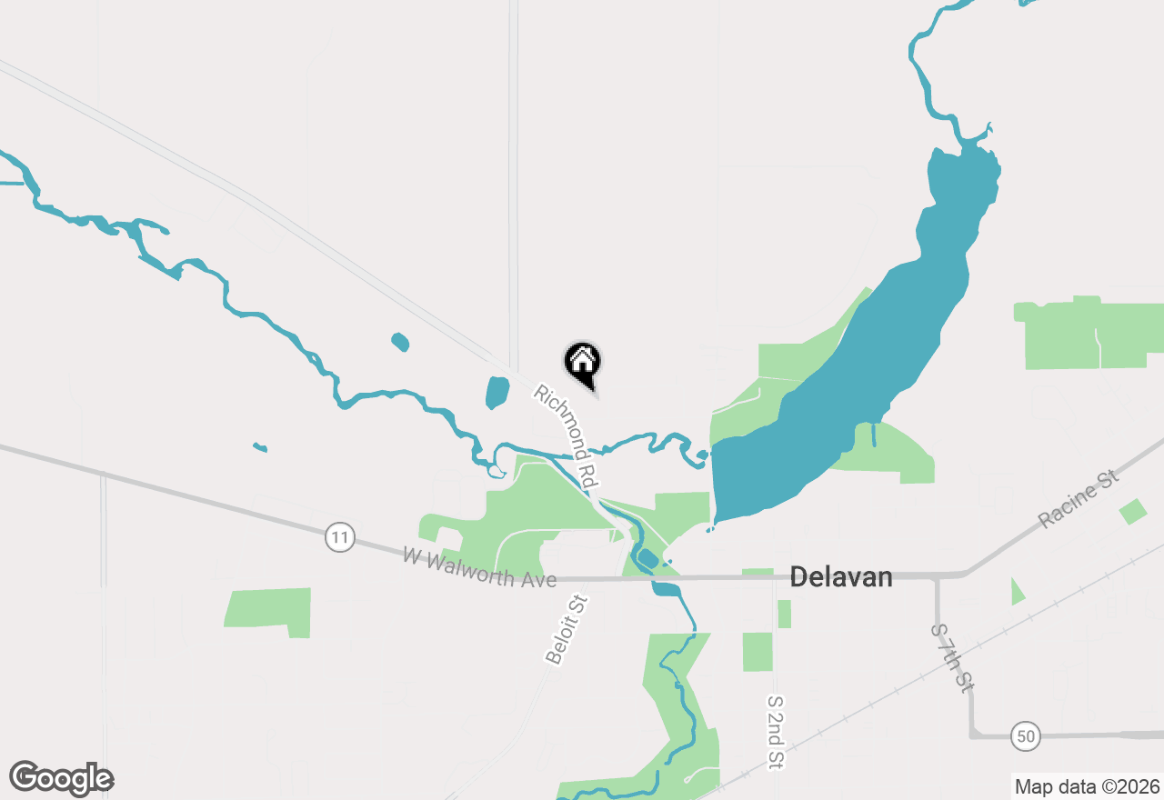 Map of 219 Franklin St #C, Delavan, WI 53115