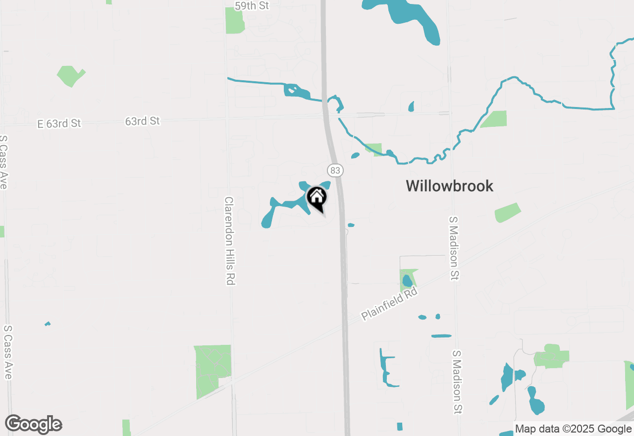 Map of 77 Lake Hinsdale Drive #312, Willowbrook, IL 60527