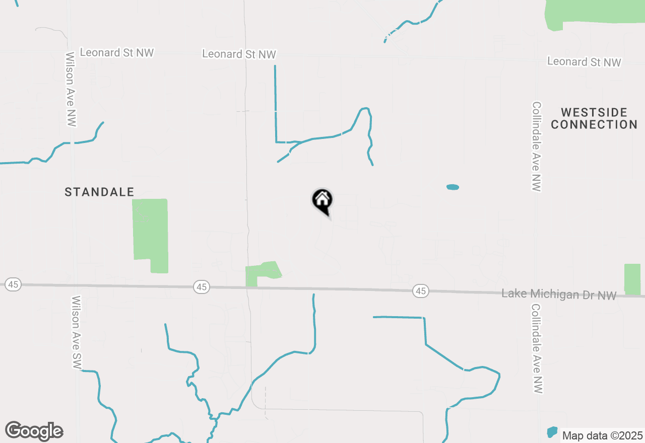 Map of 621 Waterford Village Drive, Walker, MI 49534