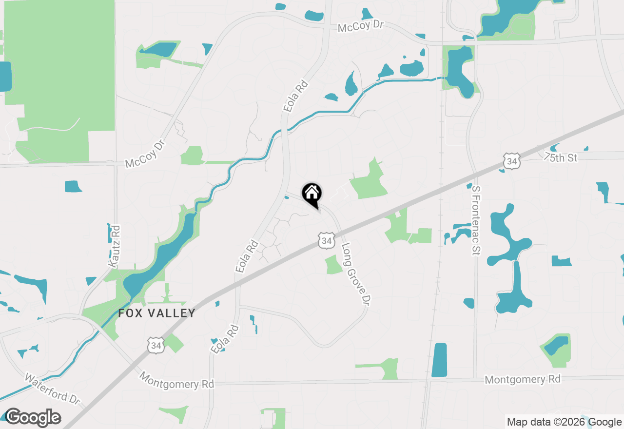 Map of 2901 Shelly Lane, Aurora, IL 60504