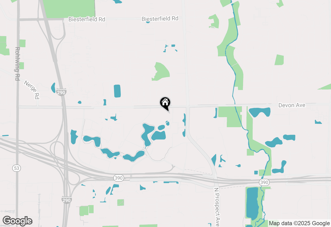 Map of 650 E Devon Avenue #110, Itasca, IL 60143