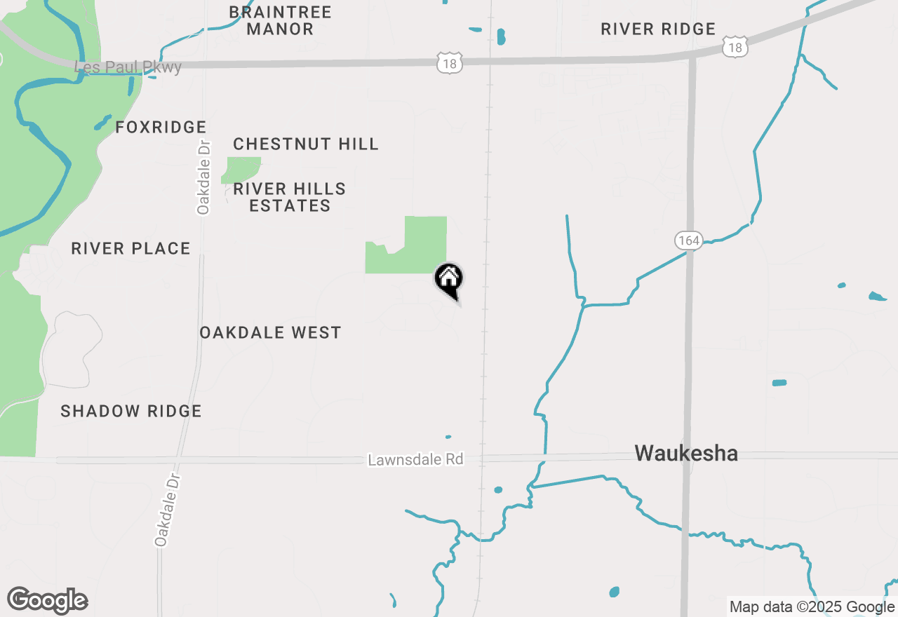 Map of 732 Timber Ridge Dr #804, Waukesha, WI 53189