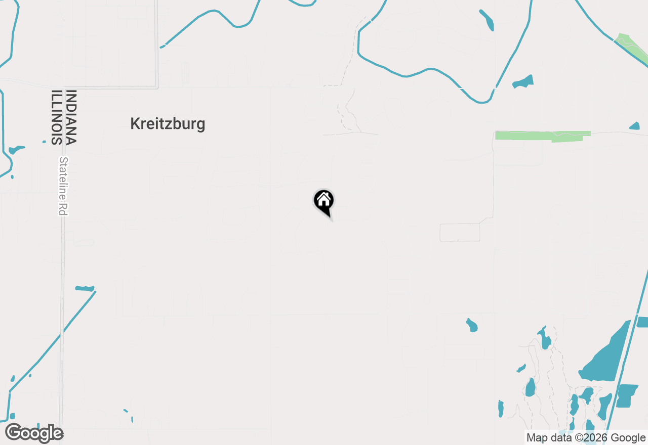 Map of 13984 Empress Lane, Dyer, IN 46311