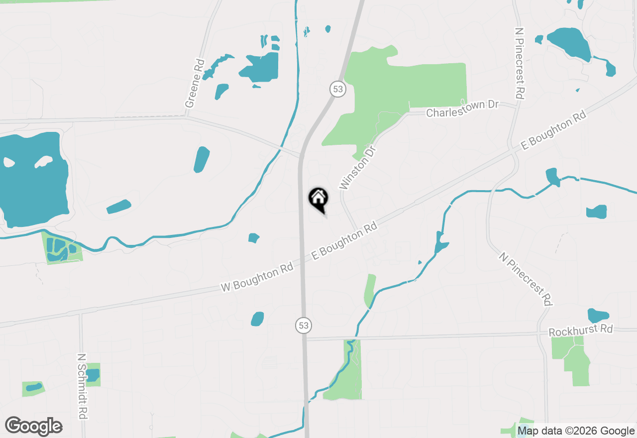 Map of 140 Julie Road, Bolingbrook, IL 60440