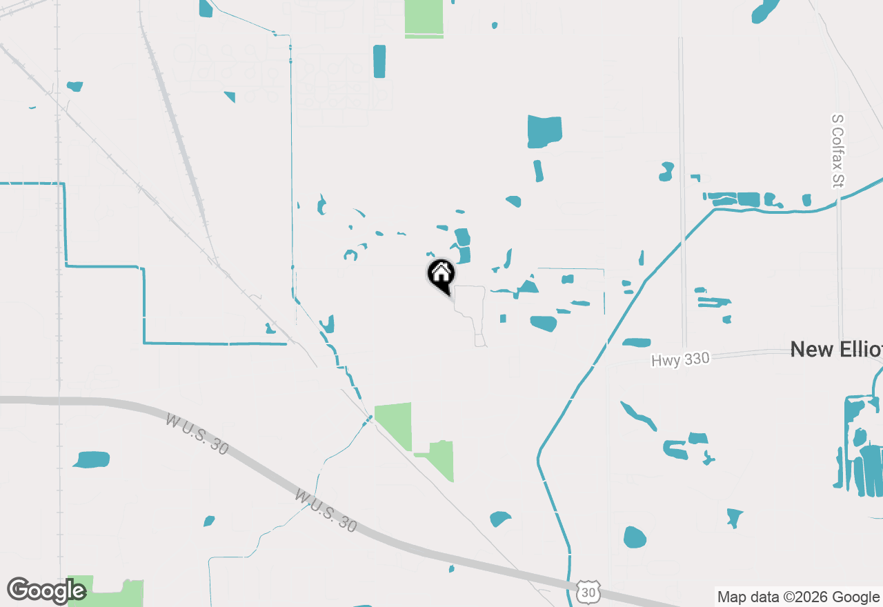 Map of 339 Bunker Drive, Schererville, IN 46375