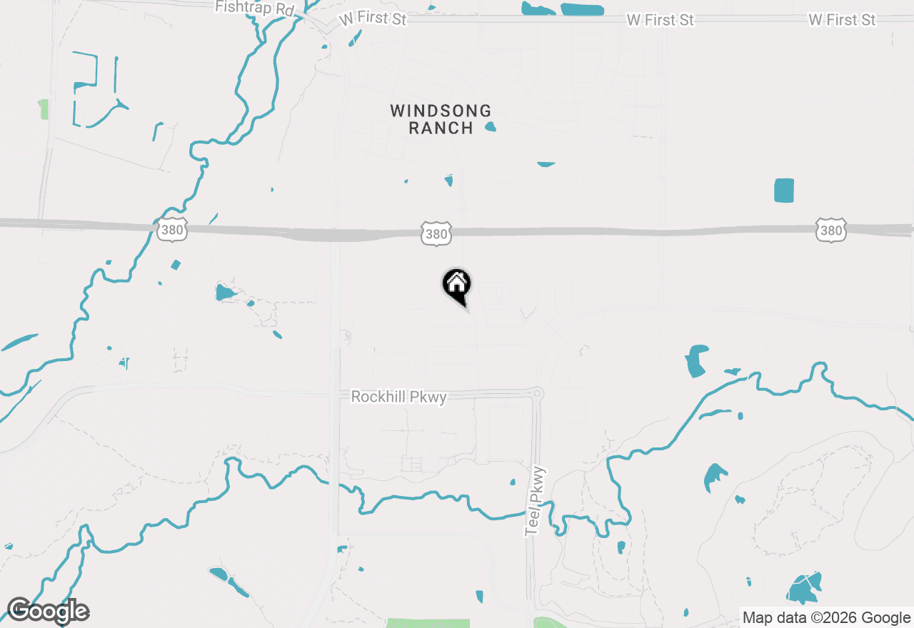 Map of 1899 Evening Star Road, Frisco, TX 75033
