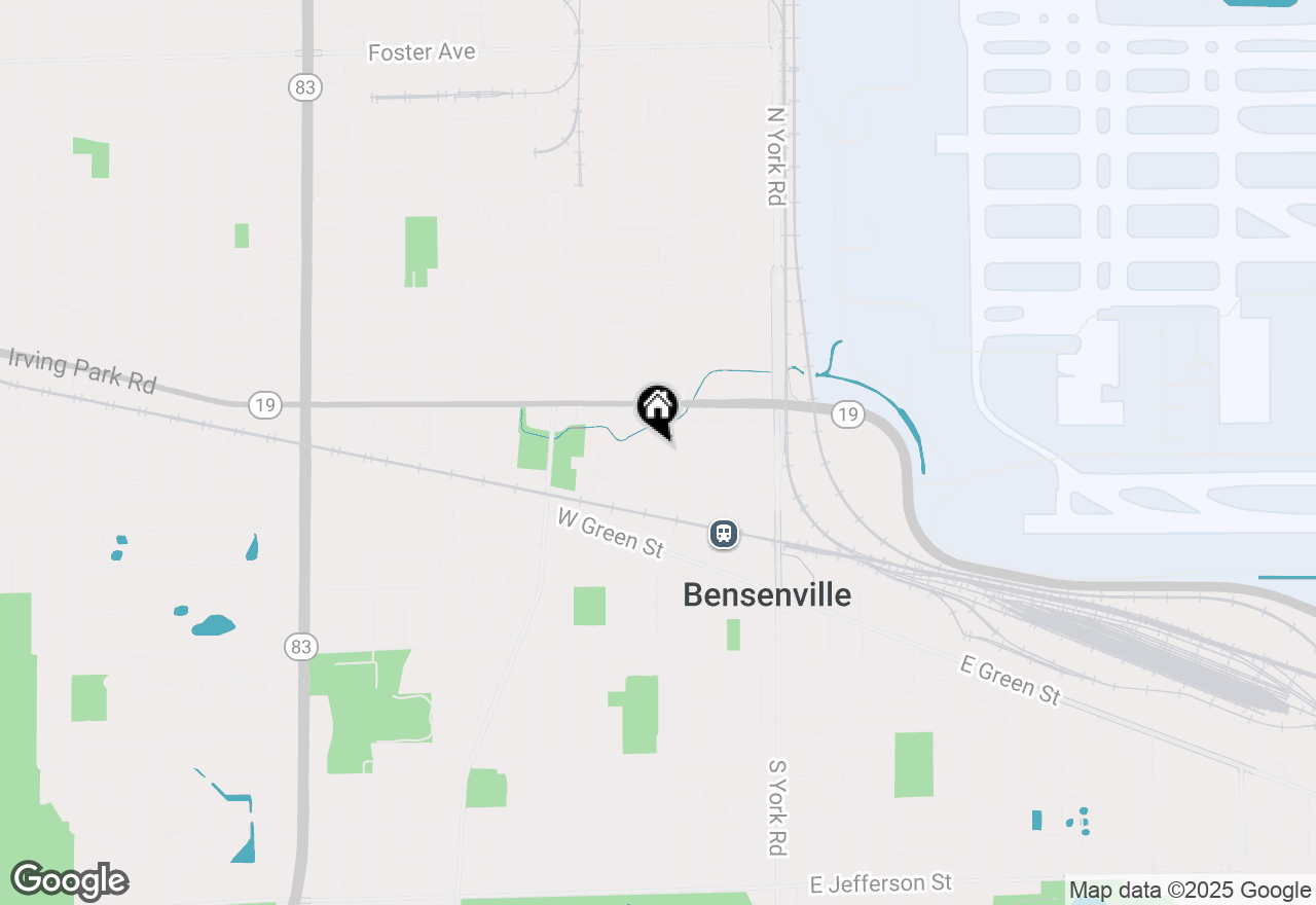 Map of 126 N Mason Street, Bensenville, IL 60106