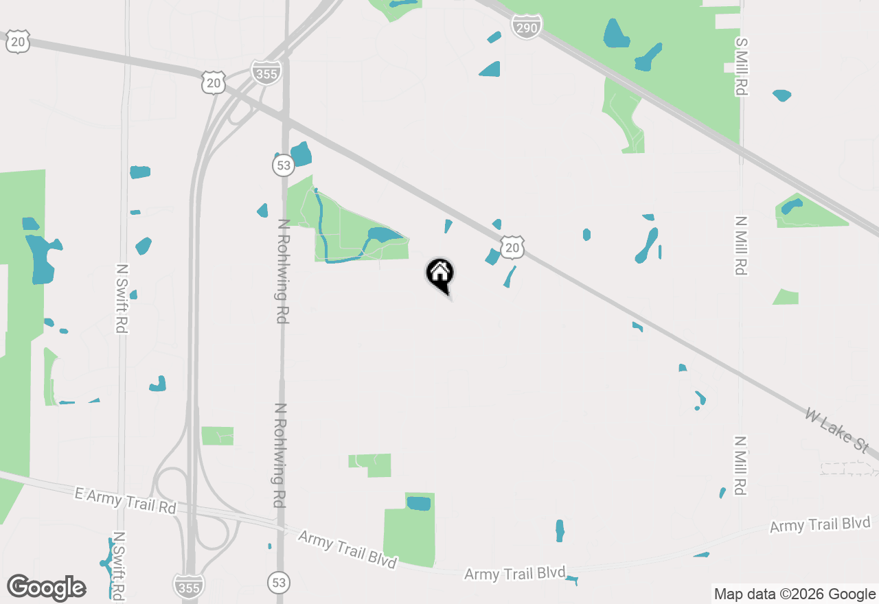 Map of 831 N Lombard Road, Addison, IL 60101