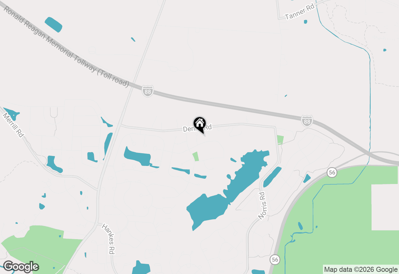 Map of 982 Jennifer Court, Sugar Grove, IL 60554